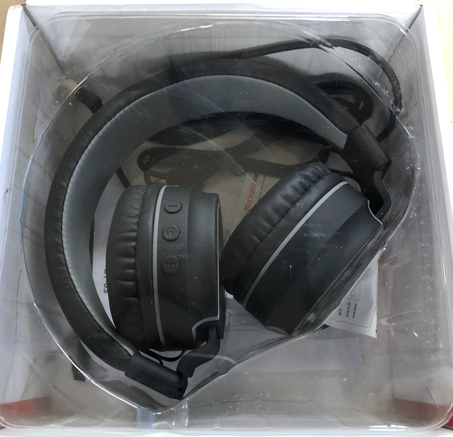 Kanan BT-05 Wireless Stereo Headphones Collapsible Bluetooth Black Green