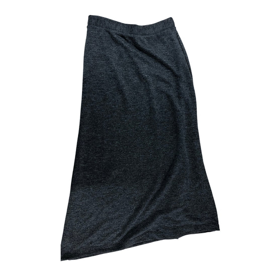 Rivers Island Grey Pencil Skirt UK 12 Women's Stretchy Jersey Elastic Waist