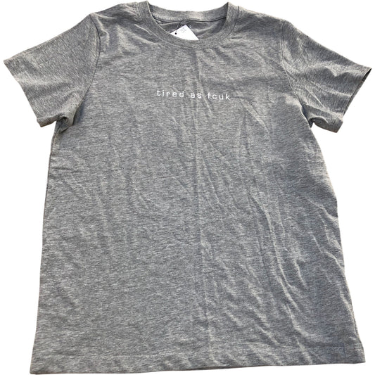 FCUK Sleepwear Set Grey T-Shirt & Trousers Size M