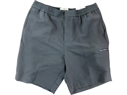 River Island Men's Shorts Size W34 Grey Leisure Wear Stretch Comfortable