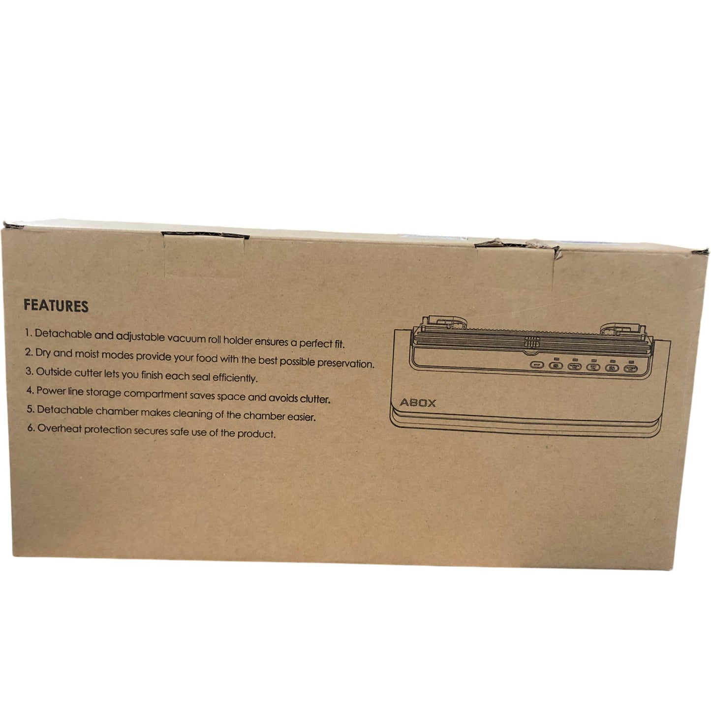 ABOX Professional Vacuum Sealer V63 5 in 1 Food Preservation Machine