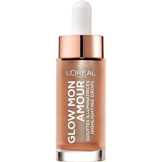 L'OREAL Glow Mon Amour Highlighting Drops Liquid Illuminator 03 Bronze In Love