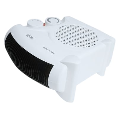 Arctic Hayes 2KW Fan Heater For Temporary Heating With Adjustable Thermostat