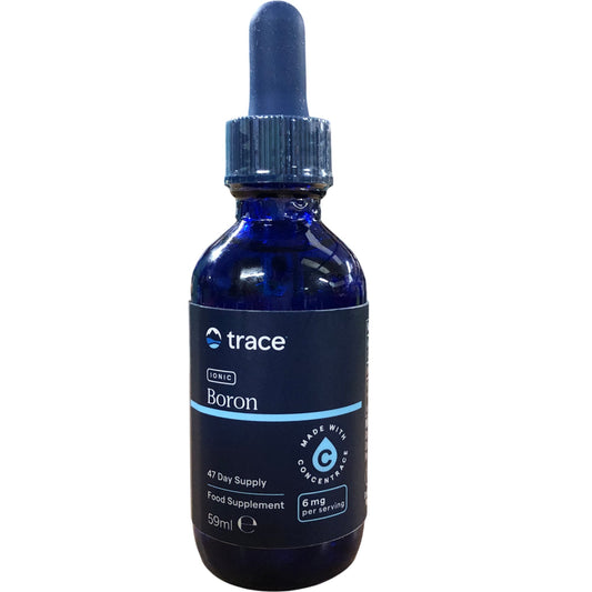TRACE Ionic Boron 59ml Food Supplement 47 Day Supply 6mg Per Serving Vegan