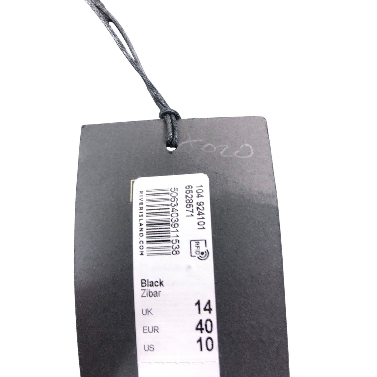 River Island Studio Black Dress UK14 Women's Puff Sleeve Ruffle Design