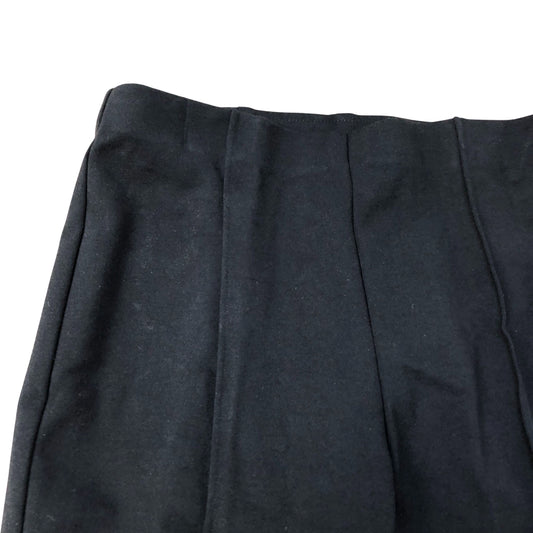 River Island Slim Fit Black Trousers Ankle Zips