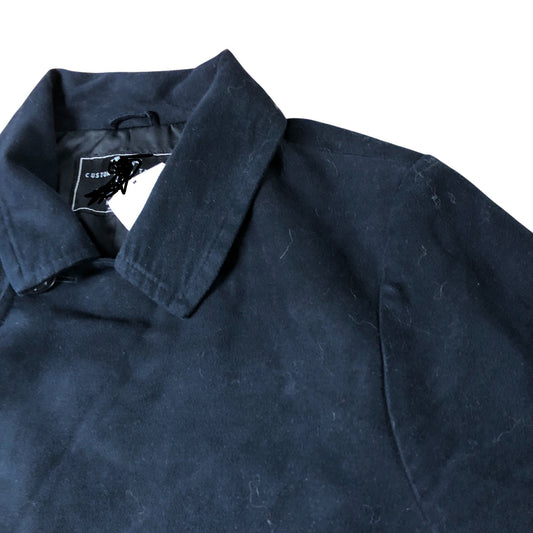 Branded Navy Pea Coat - Size 2XL