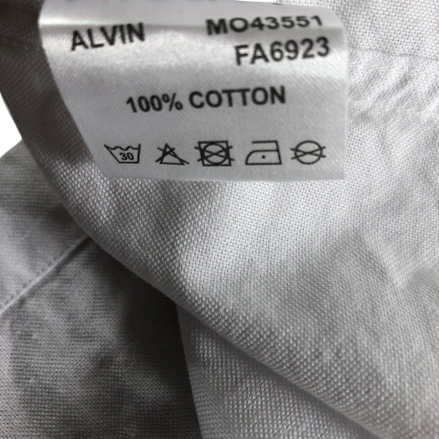 Firetrap Alvin White Short Sleeve Cotton Shirt Men's Casual Top Medium