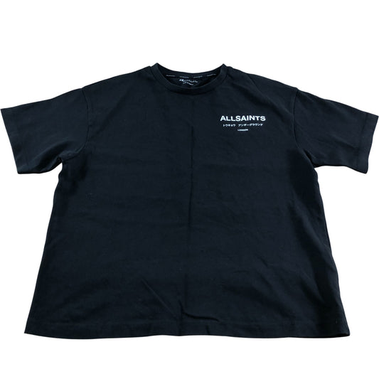 SMALLSAINTS Black Unisex Oversized T-Shirt - 8-9 Years