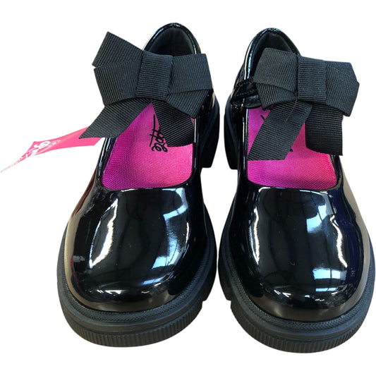 Pineapple Kids Black Patent Ballet Shoes Size 13 Youth