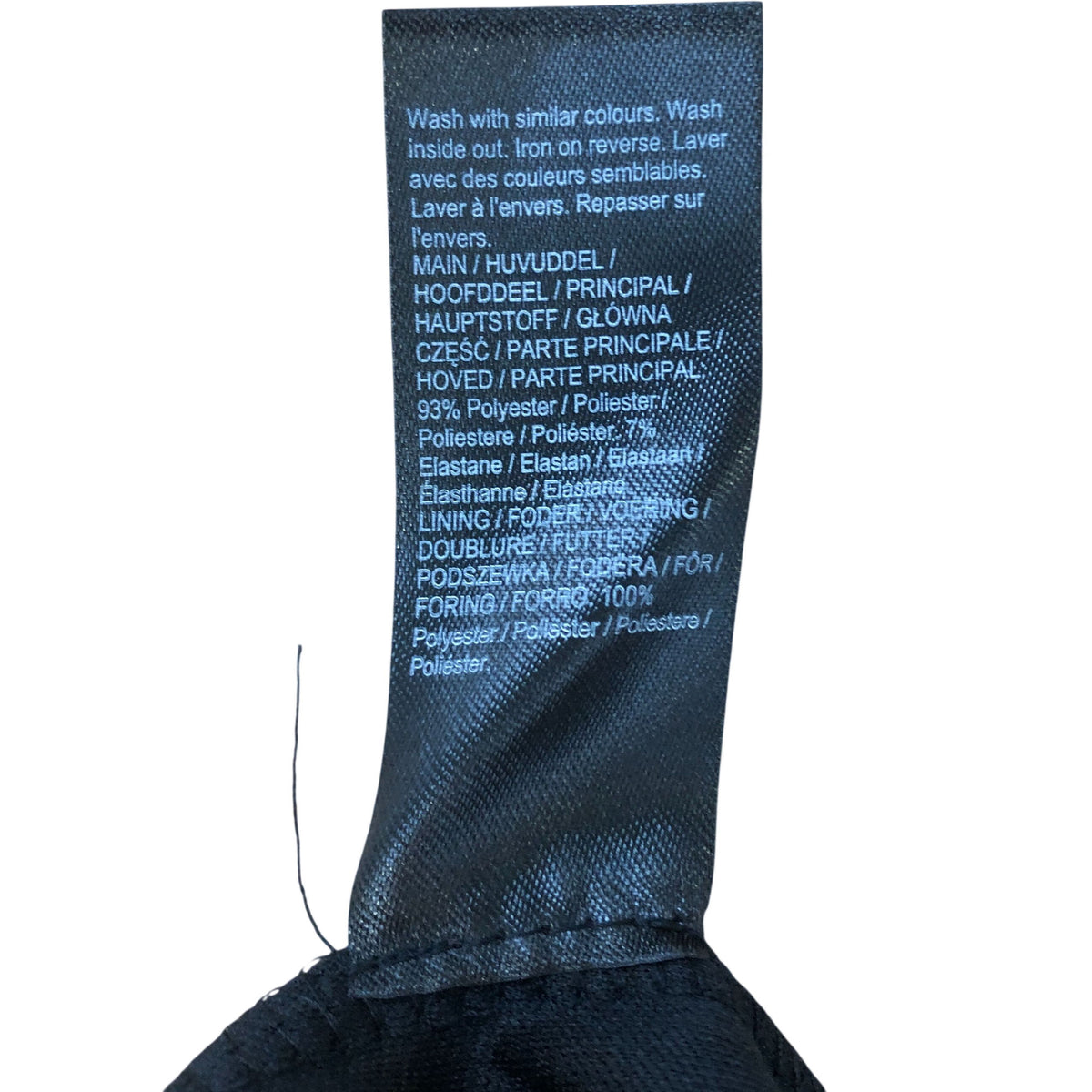 River Island Black Velvet Skirt Size 10 Women's Casual High Waisted