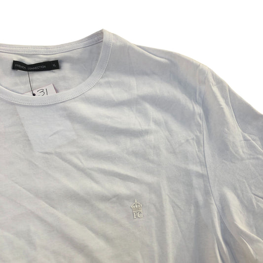French Connection White T-Shirt Size XL