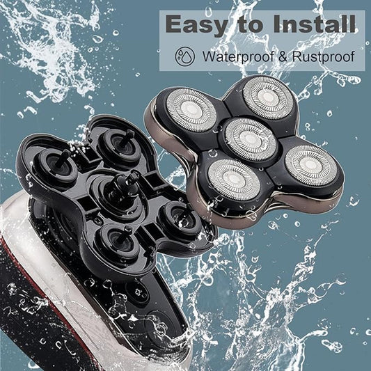 XR7000 Electric Shaver Replacement Head Easy Install Waterproof Rustproof x2