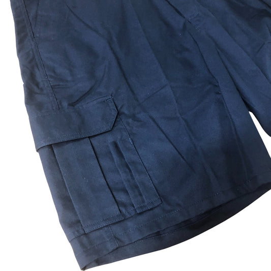 Workwear Navy Cargo Shorts 36" Waist