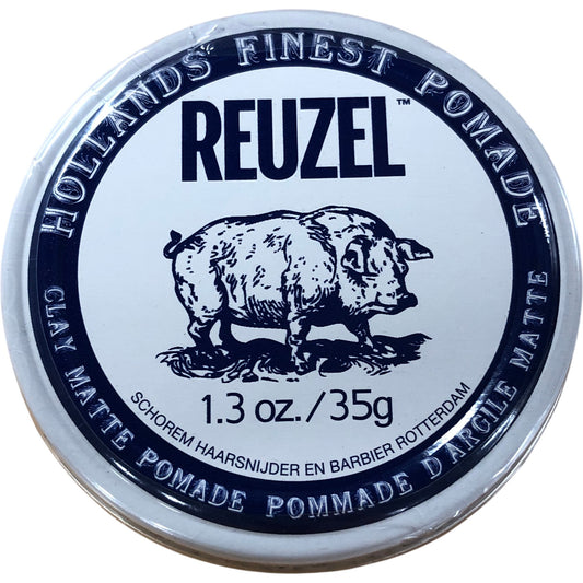 REUZEL Holland's Finest Pomade 35g Clay Matte Hair Styling Product