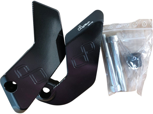 LightTech BMW S1000RR 2020 Rearset Mounting Bracket Set CNC Machined Black