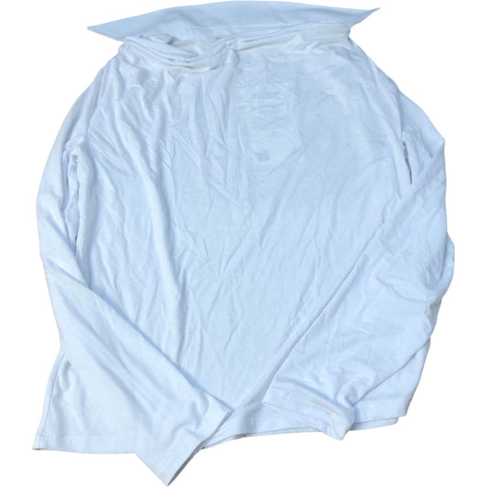 Baukjen Women's Long Sleeve Top Size 12 White Eco Viscose Stretch Top