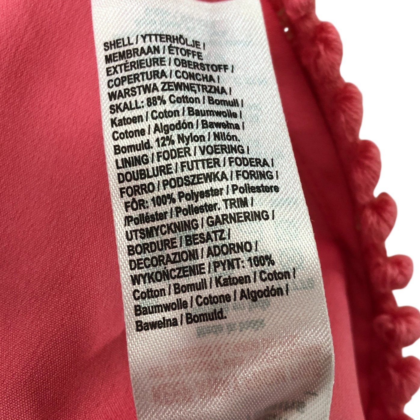 River Island Baby 12-18 Months Pink Palm Crop Top Summer Wear