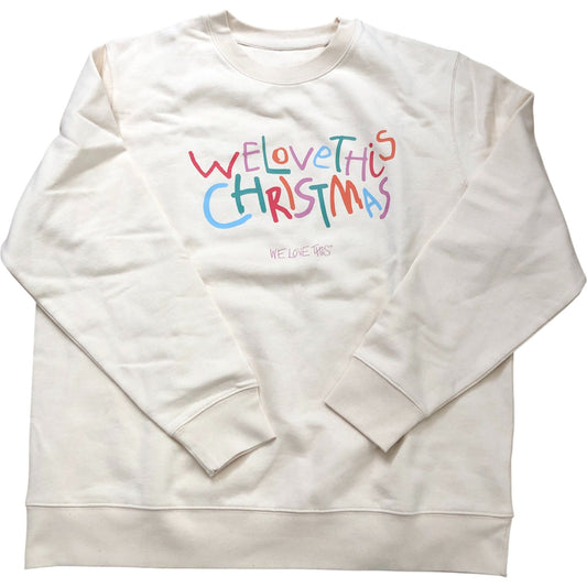 Stanley/Stella We Love This Christmas Sweatshirt Unisex XXL Cream Organic Cotton