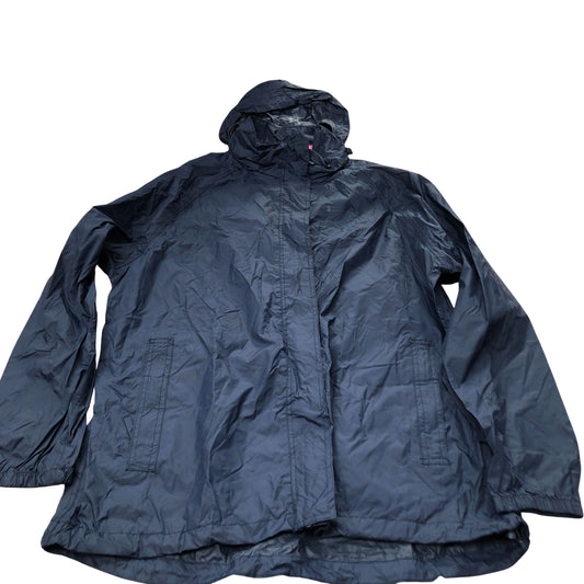 Mountain Warehouse Waterproof Jacket UK20 Women's Breathable Navy Outdoor Coat