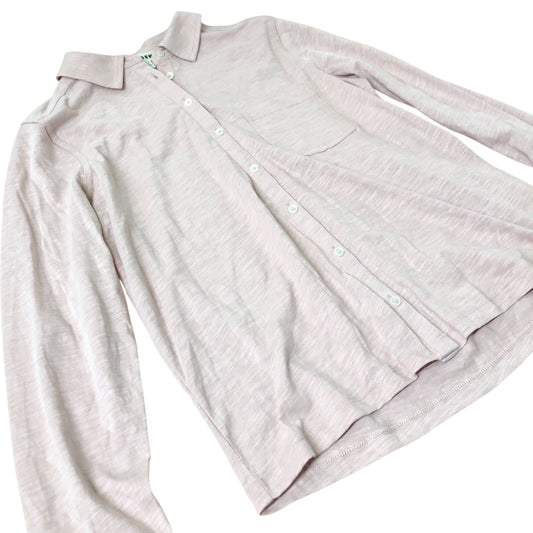 Boden Long Sleeve Shirt Women's Blouse Pink Cotton Casual Wear UK10