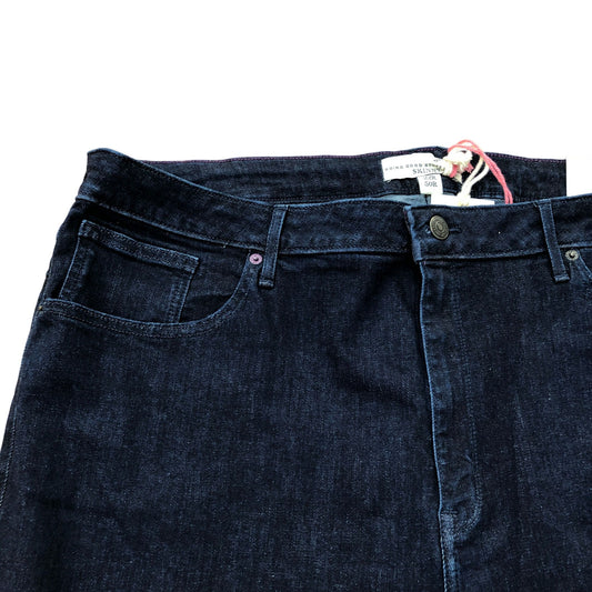 Amelia Skinny Jeans Dark Denim Stretchy Cotton Blend Size 22