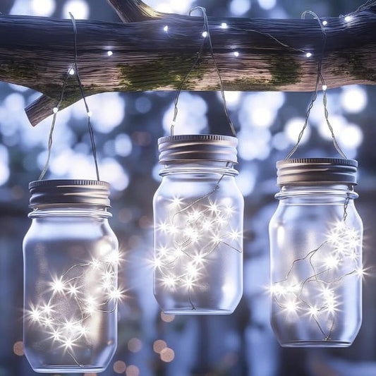 Brightown Fairy String Lights Plug In Pure White 66ft Outdoor Indoor Decorative