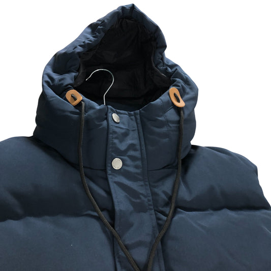 Branded Navy Puffer gilet - Size Large