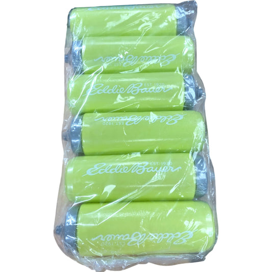 Eddie Bauer Water Bottle Set of 5 Vibrant Neon Yellow Outdoor Gear