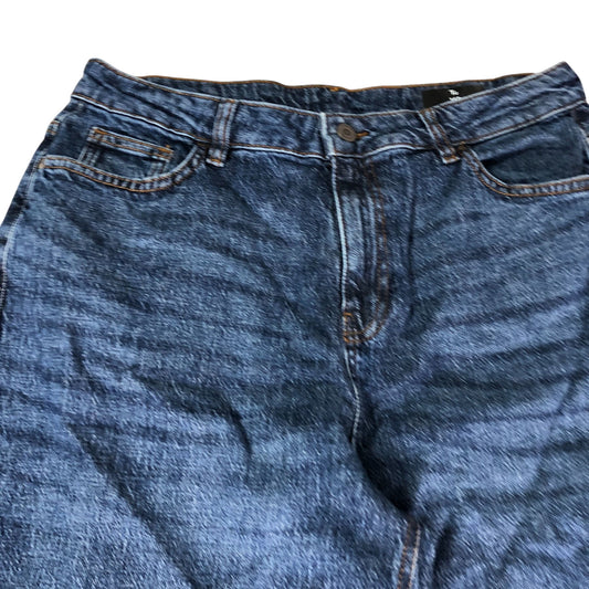 Wide Leg Jeans 16R Women's Dark Blue Denim