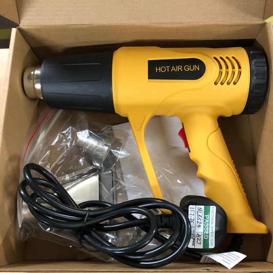 JT1001S Hot Air Gun with Accessories Heat Gun Tool Multi Use Home DIY Projects