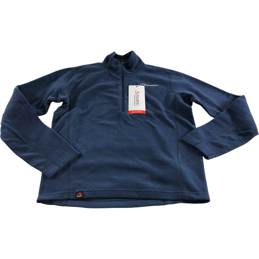 Berghaus Polartec Dark Blue Half Zip Fleece - Size Small