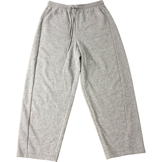Women's Grey Sweatpants Size 12 Regular Cotton Polyester Joggers