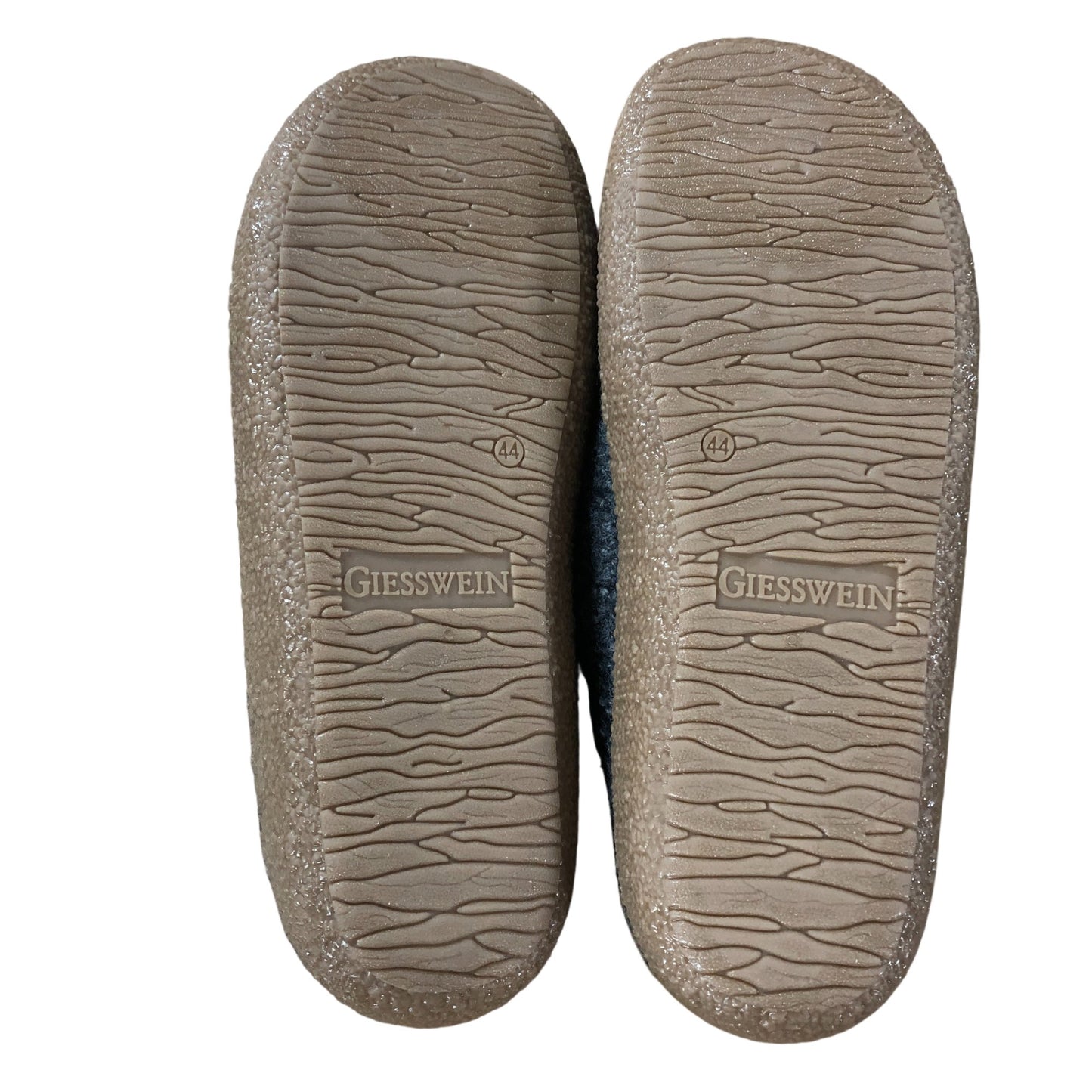 Giesswein Slippers UK10 Men's Casual Soft Wool Grey Comfort House Shoes