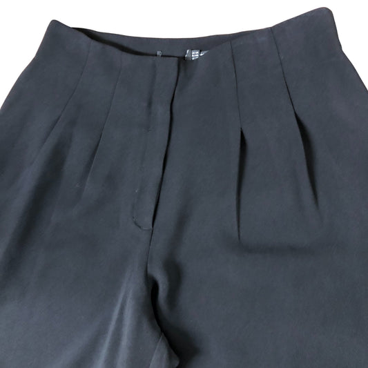 Branded Black Pleated Trousers - Size 16R