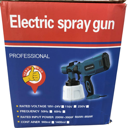 Electric Spray Gun CN6000 Professional Power Tools 900ml Container New