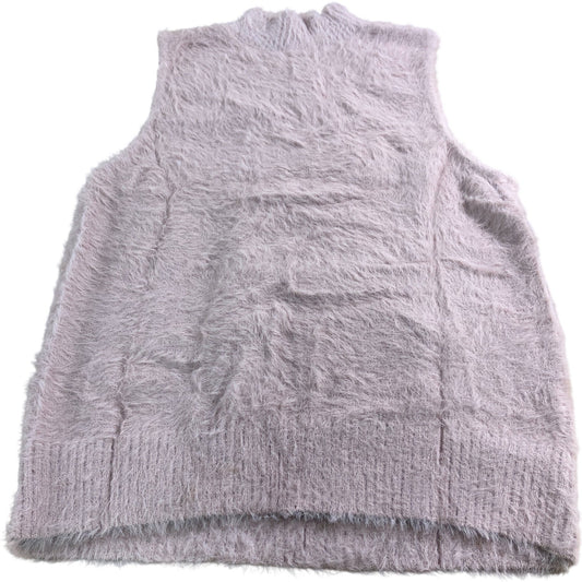 Branded Mink Fluffy Tank Top - Size 10