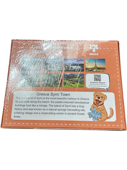 HUADADA Greece Symi Town Jigsaw Puzzle 1000 Pieces Brand New Sealed
