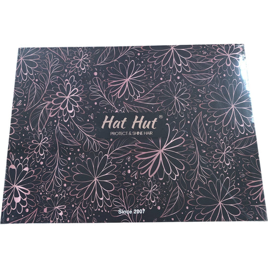 Hat Hut Satin Bonnet Silk Reversible Bonnet Pink Black Women's Hair Care