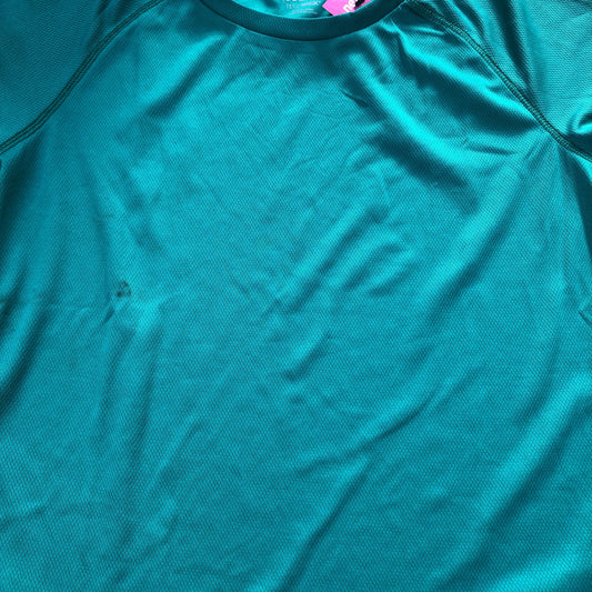 Mountain Warehouse Green Activewear T-Shirt Short Sleeve Quick Dry Size 12