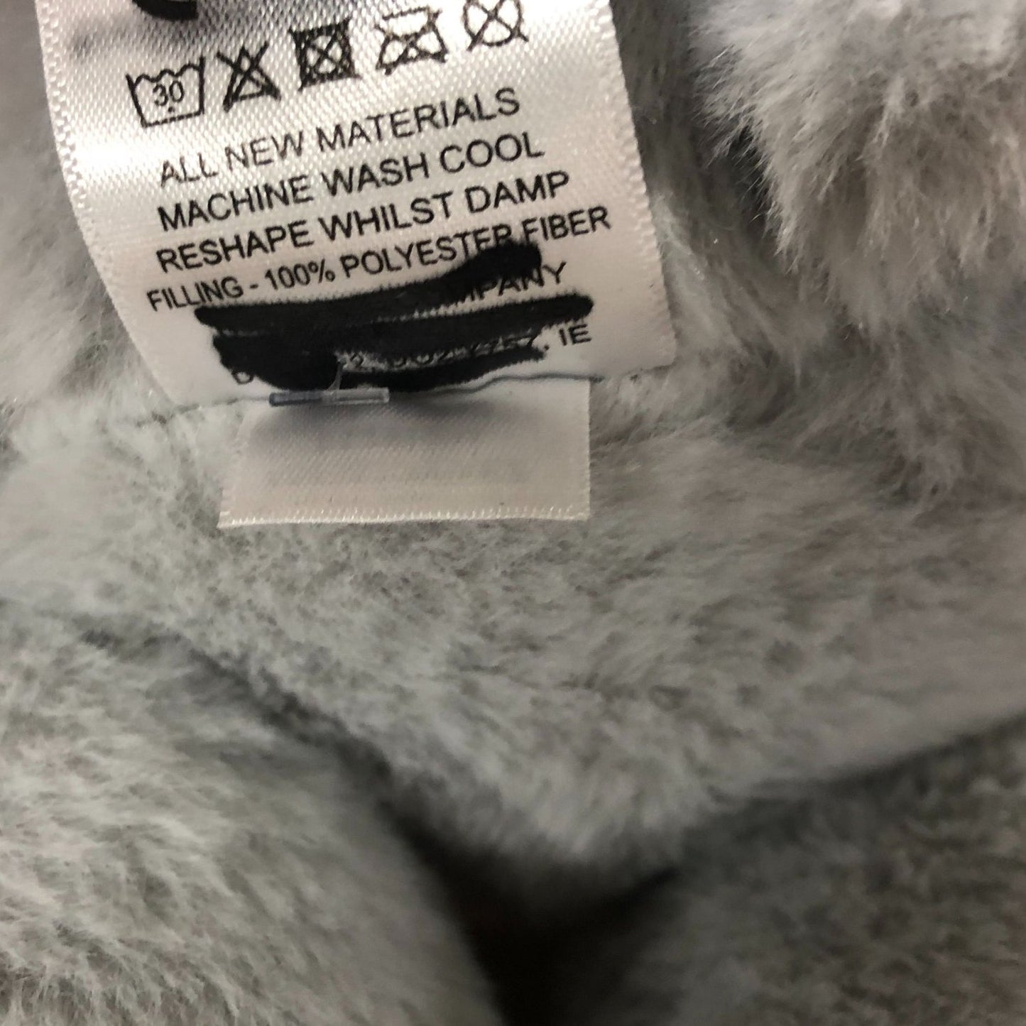 The White Company Soft Grey Cat Plush Toy Adorable Stuffed Animal