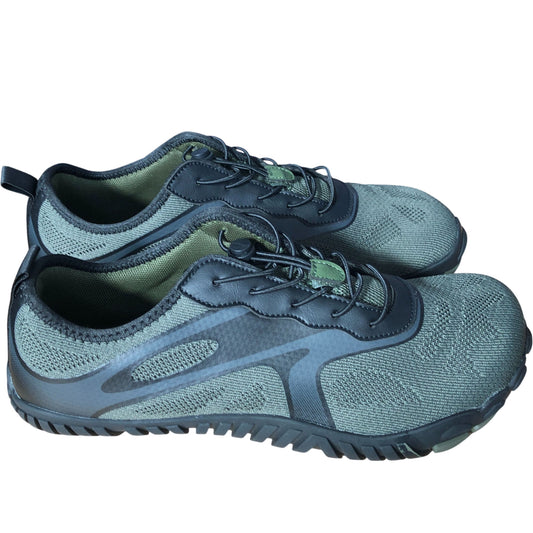 HOBIGEAR Trail Running Barefoot Shoes UK11 Lightweight Sports Footwear Green