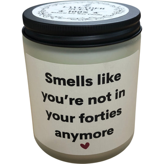 KosmicKiss Lavender Scented Candle Natural Soy Wax 9oz 200g 35-45 Hours Burn