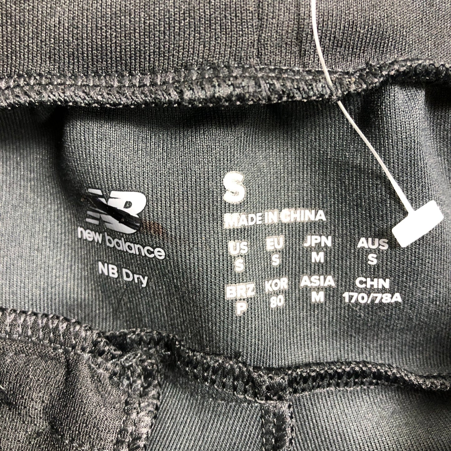 New Balance Activewear Trousers Size S Women's Fitness Pants Black Sporty Design