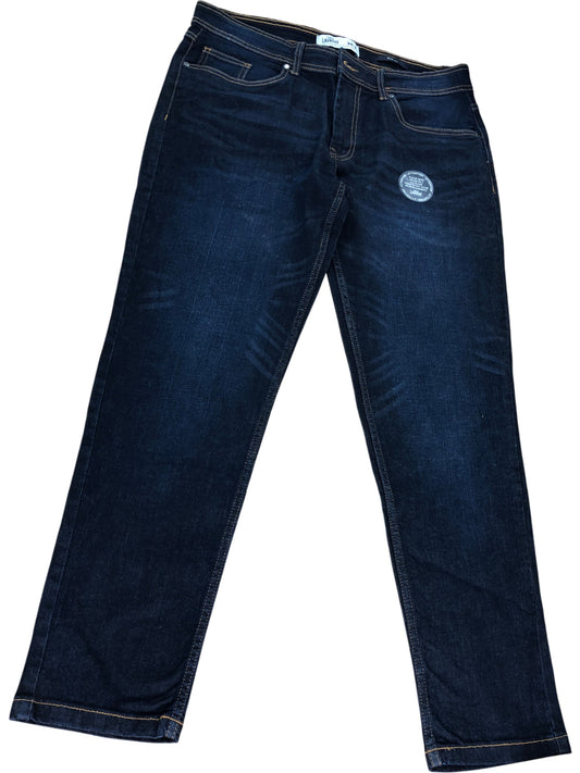 TOKYO LAUNDRY Slim Fit Jeans 34S Men's Dark Wash Denim Trousers