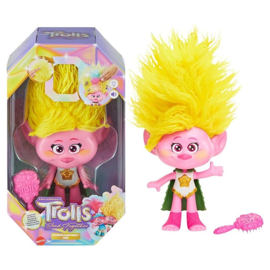 DreamWorks Trolls Band Together Viva Doll with Rainbow Hair Musical Feature