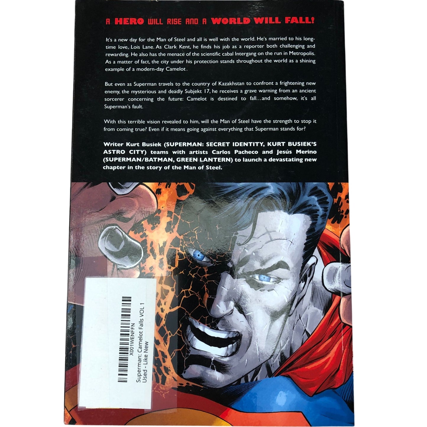 Superman Camelot Falls Graphic Novel Kurt Busiek Carlos Pacheco DC Comics