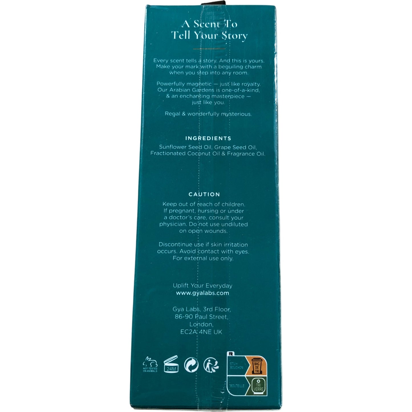 Gya Labs Persian Gardens Fragrance Roll On 10ml Exotic Floral Scent