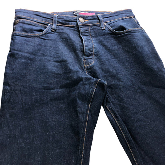 French Connection Slim Fit Jeans W32 L32 Men's Dark Blue Stretch Denim