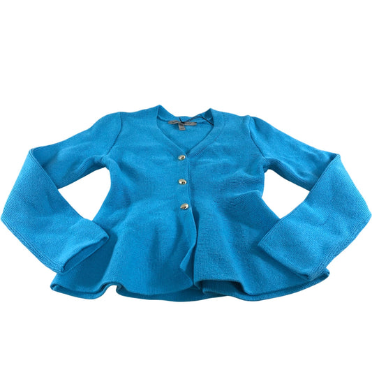River Island Cardigan UK XS Women’s Blue Knit Lightweight Button Front